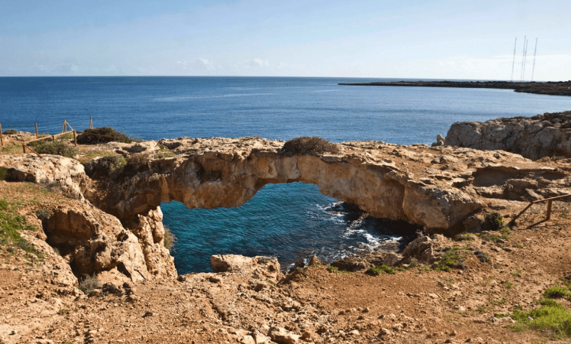 The Natural Bridge of Cape Greco - Kamara Tou Koraka Stone Arch Monarchus Arch